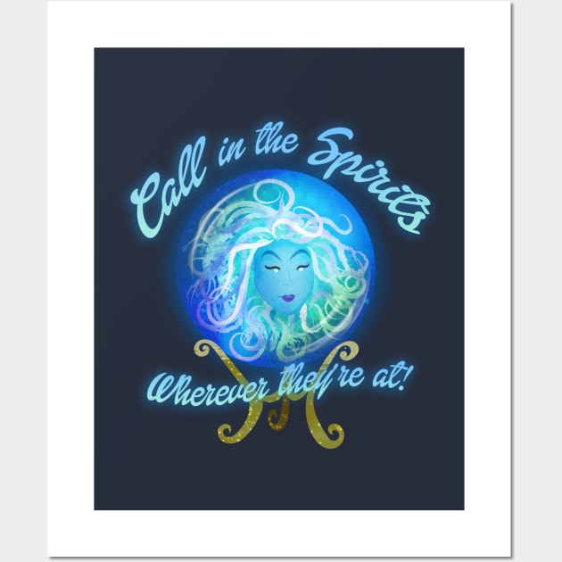 Madame Leota - Call in the Spirits Wall Art by The Lissette Collective